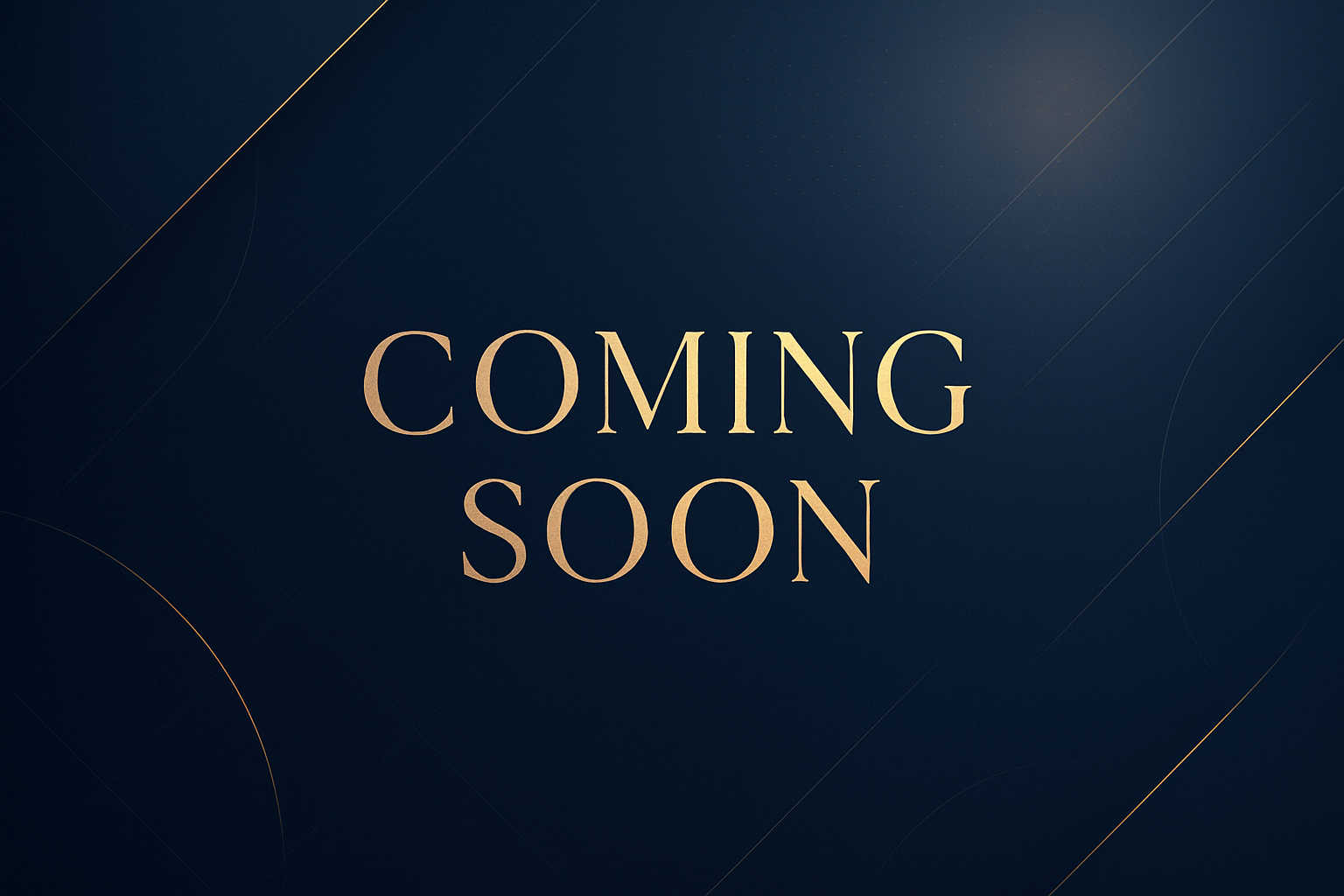 Coming Soon